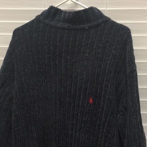 Polo sweater smoke gray  size xl run big